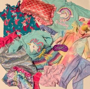 American Girl Fit, Other Brand Mermaids & Unicorns Sleepwear